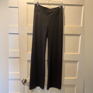 NWOT Inspirations black, stretch, pull-on, straight leg pants. Chinese XL (US M)